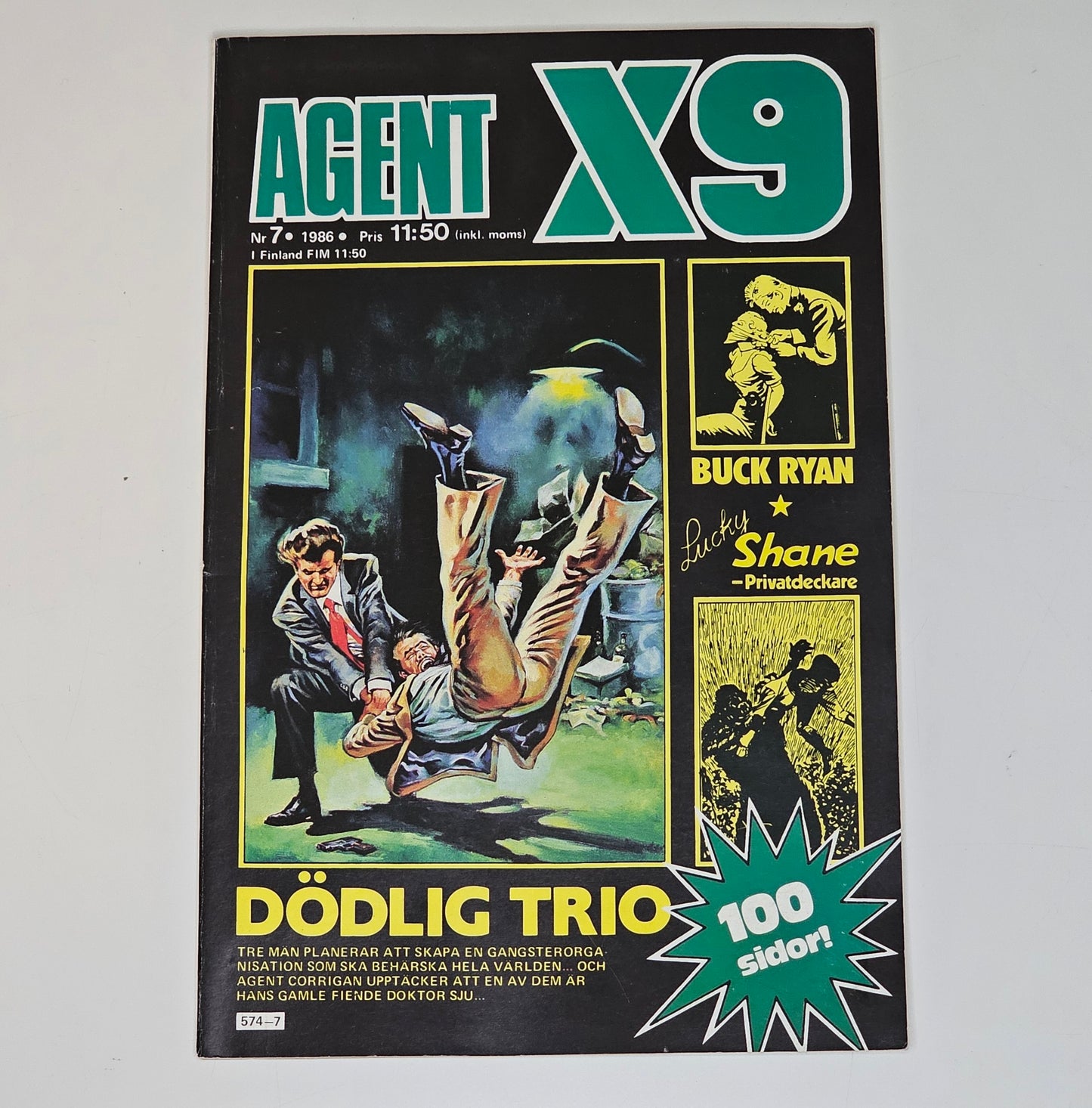 Agent X9 Nr 7 1986 #FN#