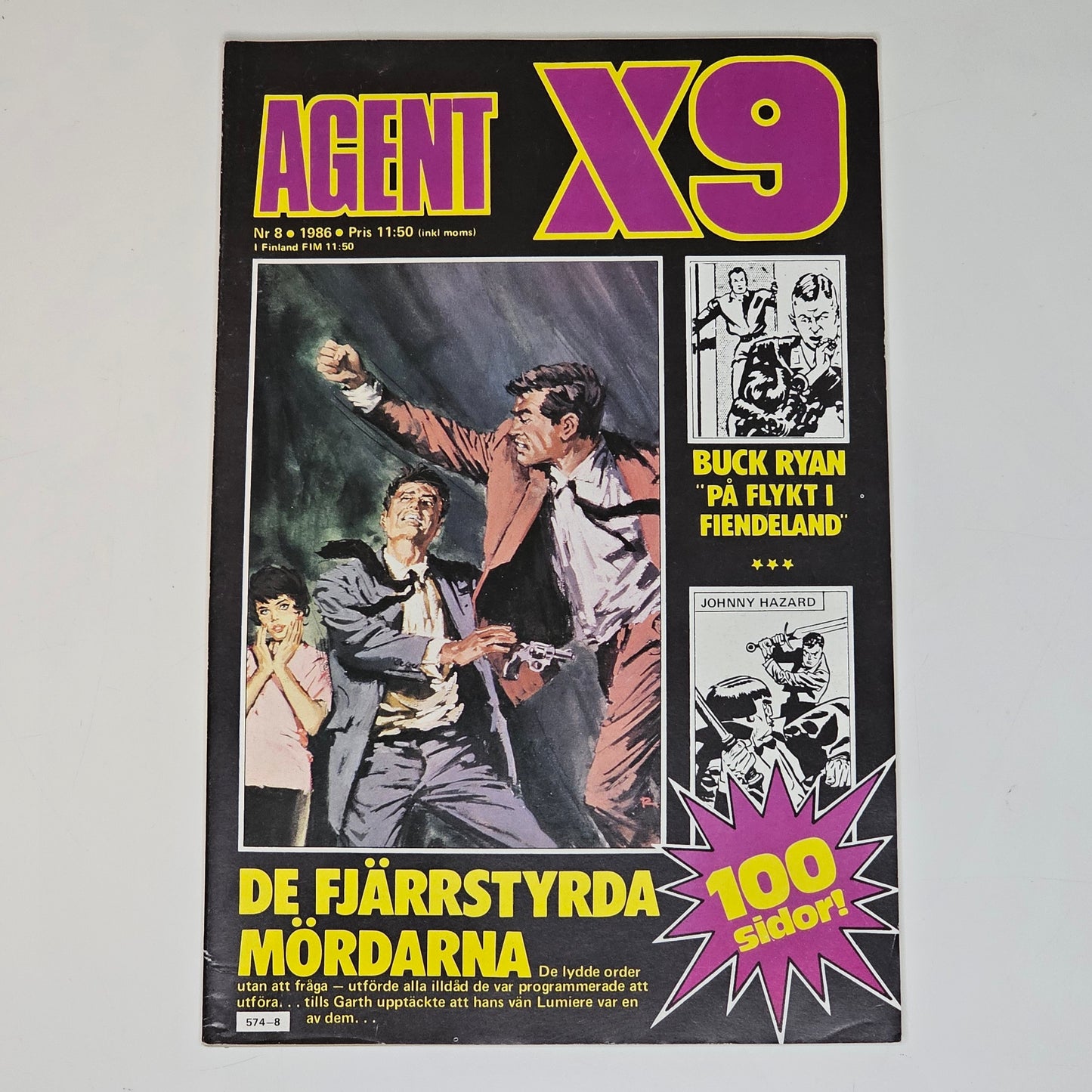 Agent X9 Nr 8 1986 #FN#