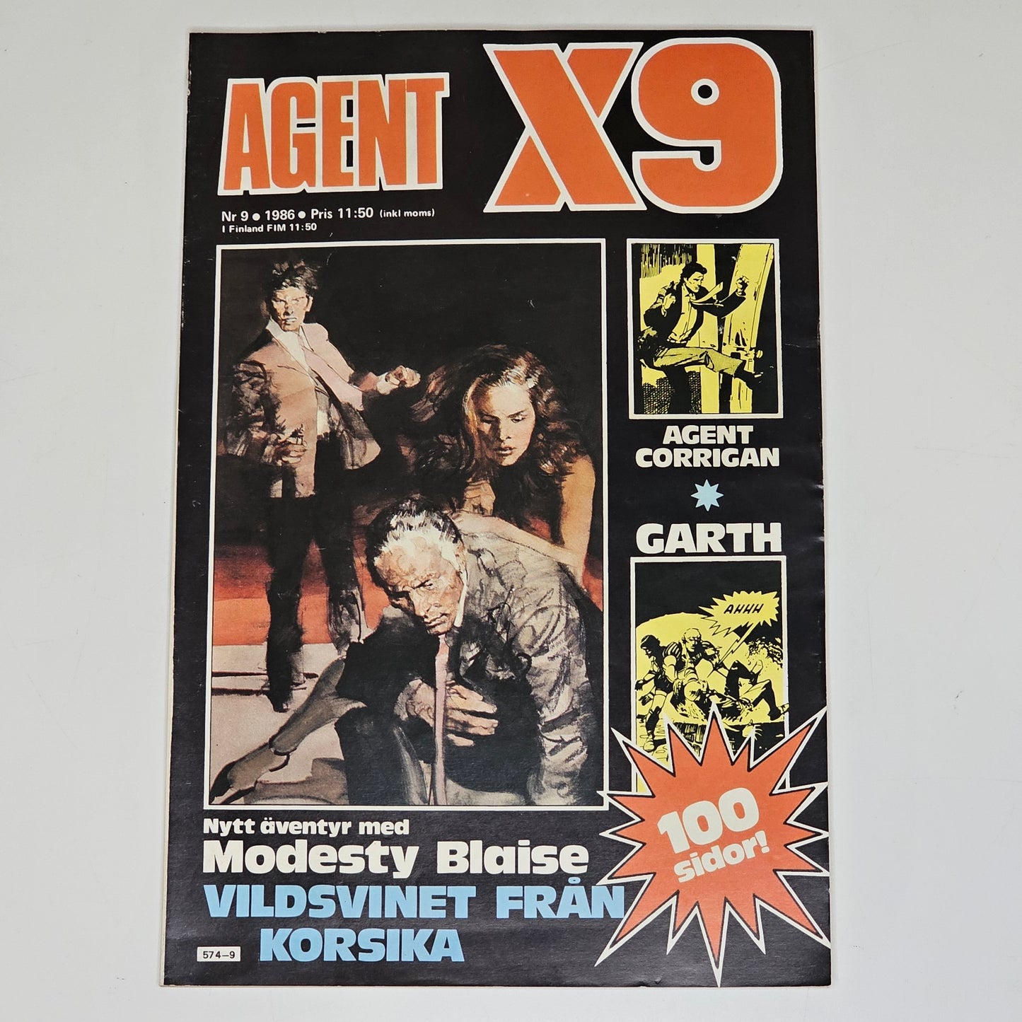 Agent X9 Nr 9 1986 #FN#