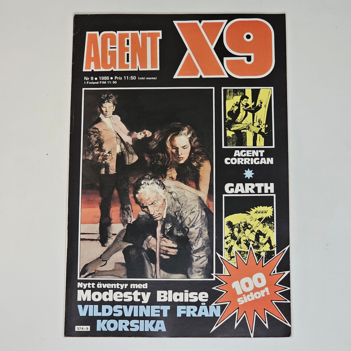 Agent X9 Nr 9 1986 #FN#