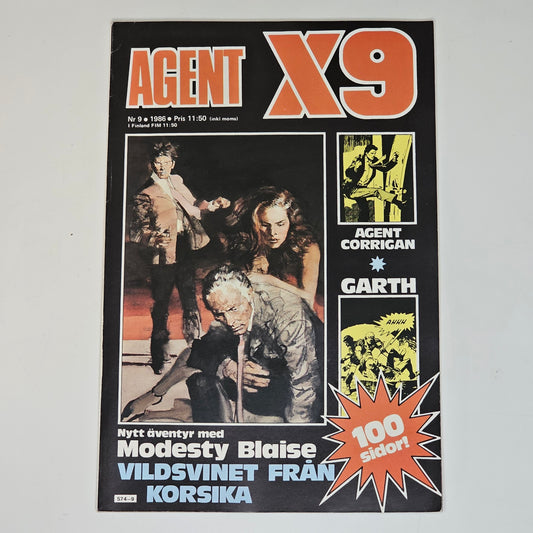 Agent X9 Nr 9 1986 #FN#