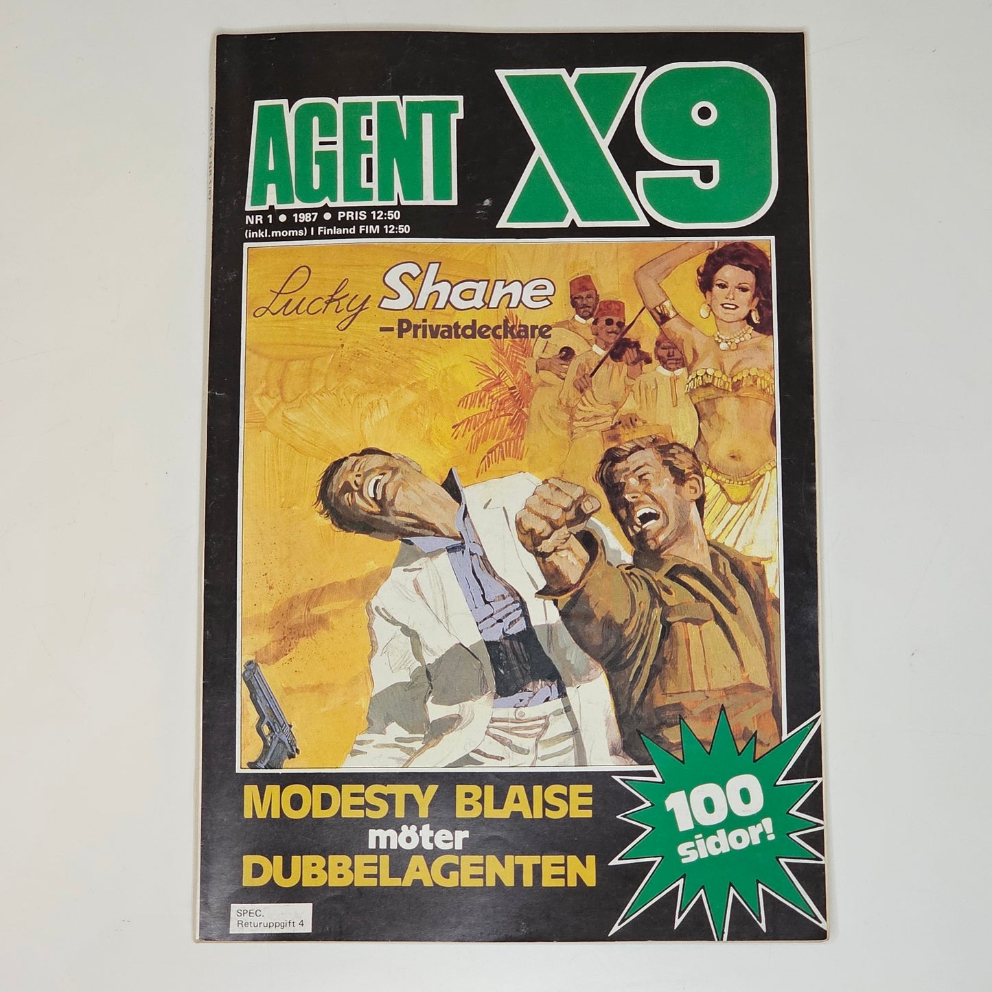 Agent X9 Nr 1 1987 #FN#