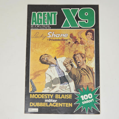 Agent X9 Nr 1 1987 #FN#