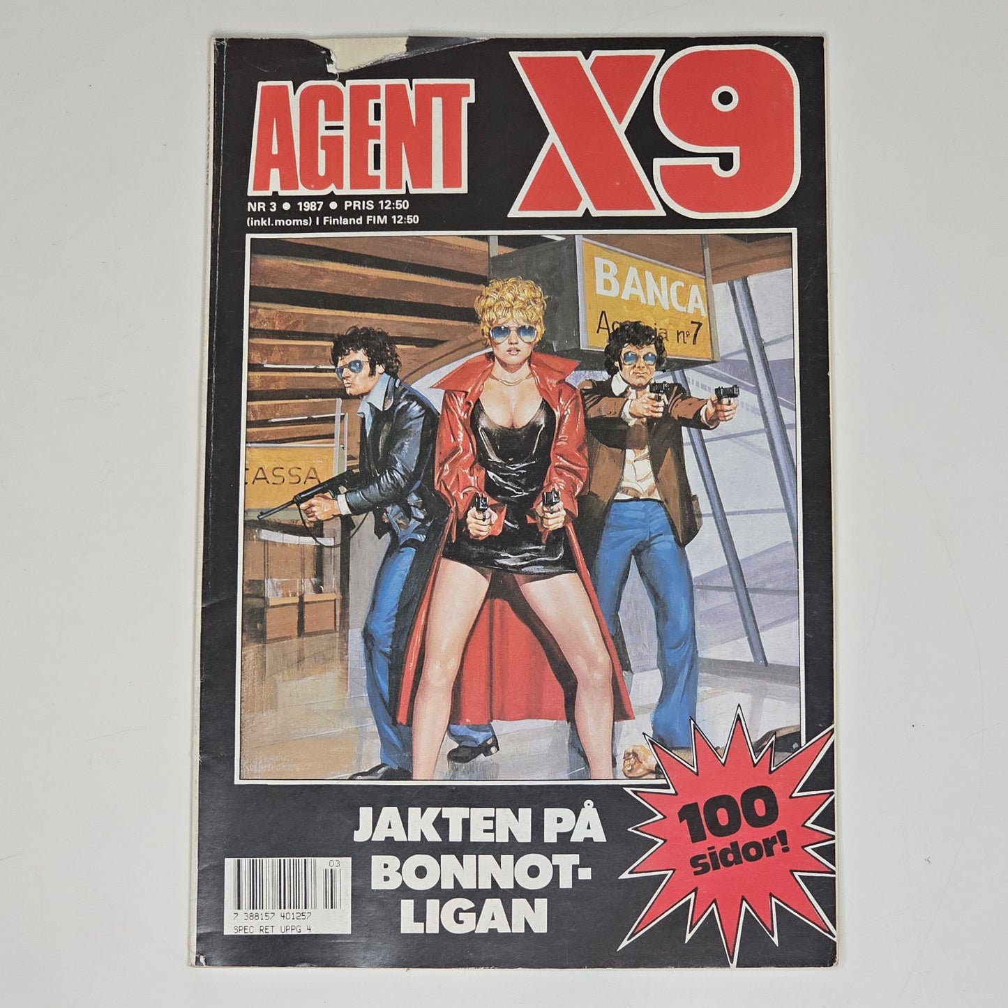 Agent X9 Nr 3 1987 #VG#