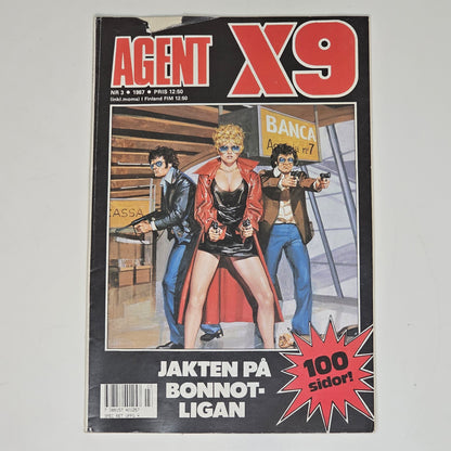 Agent X9 Nr 3 1987 #VG#