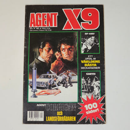 Agent X9 Nr 4 1987 #VG#