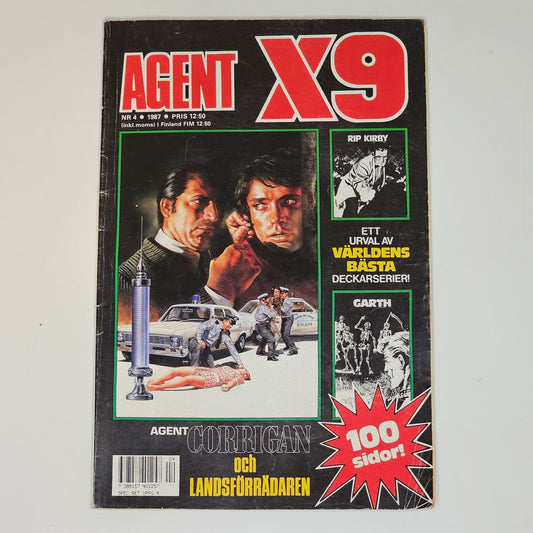 Agent X9 Nr 4 1987 #VG#