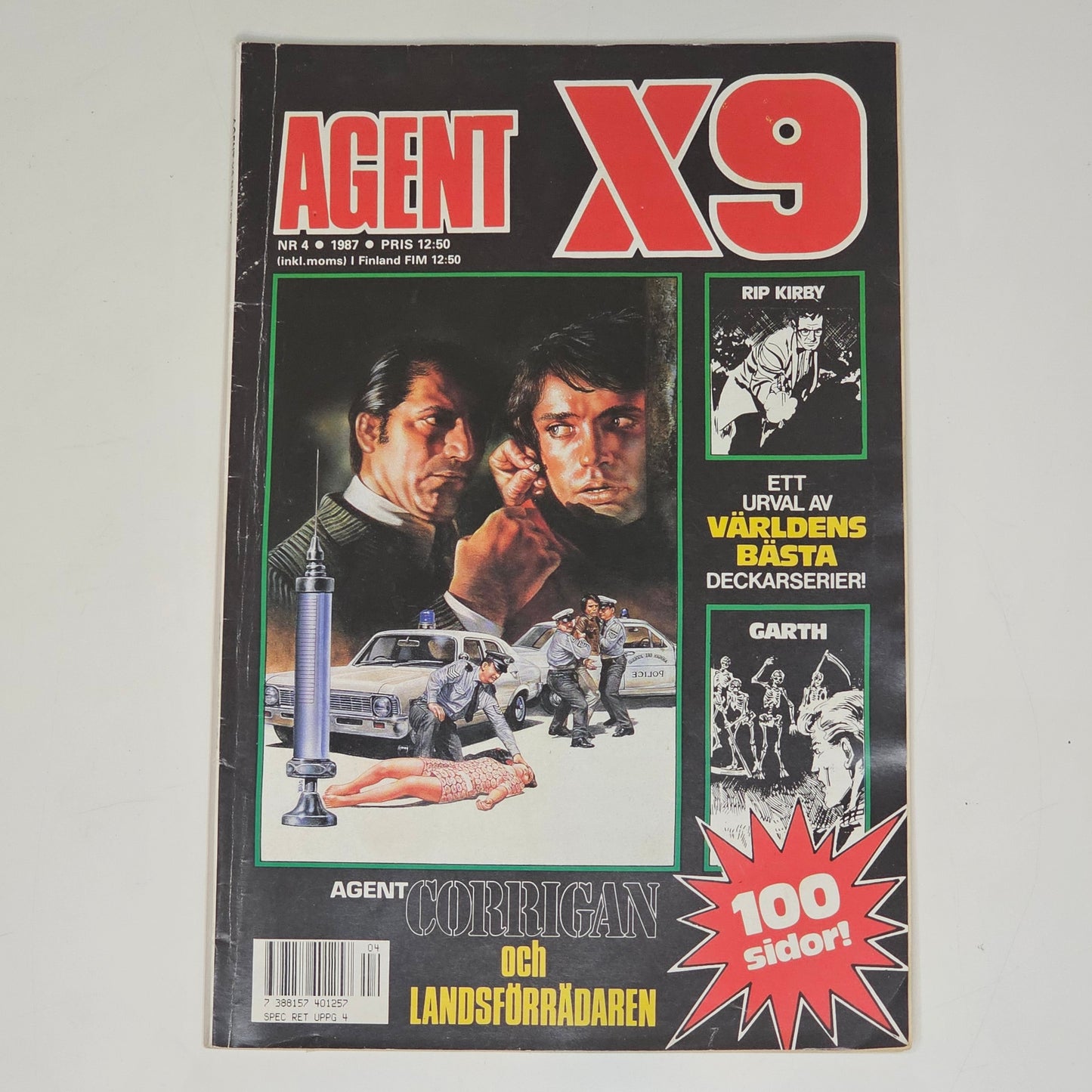 Agent X9 Nr 4 1987 #FN#