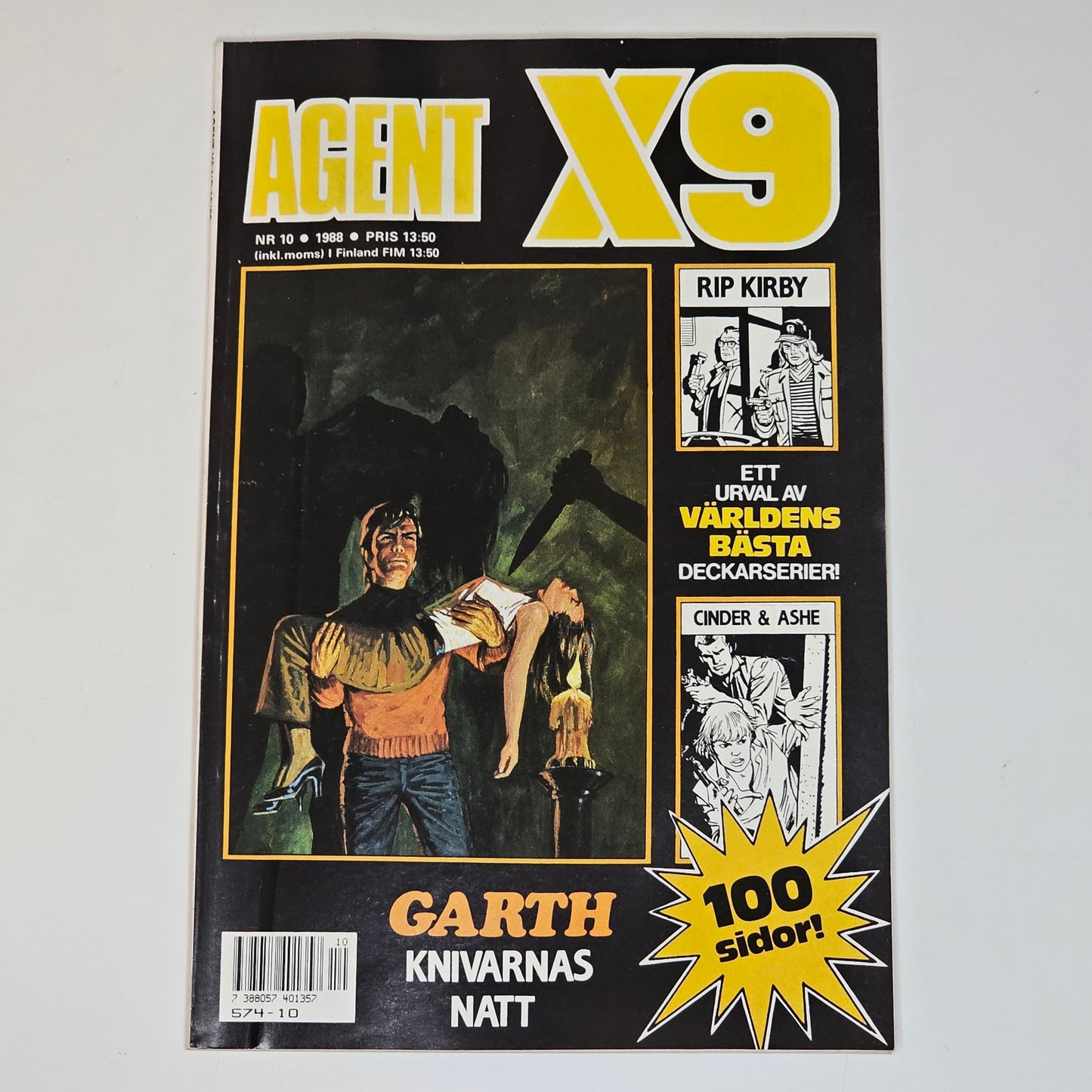 Agent X9 Nr 10 1988 #VG#