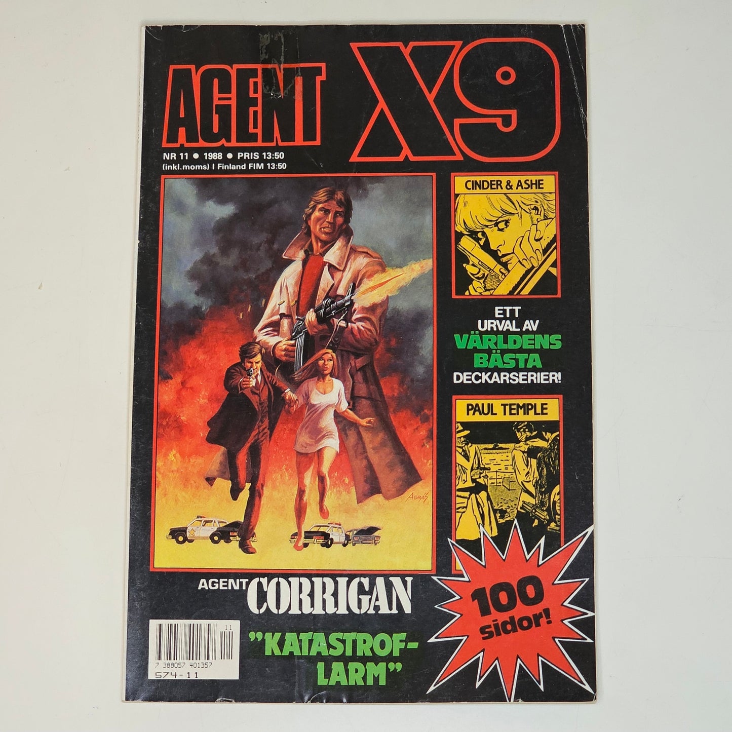 Agent X9 Nr 11 1988 #VG#
