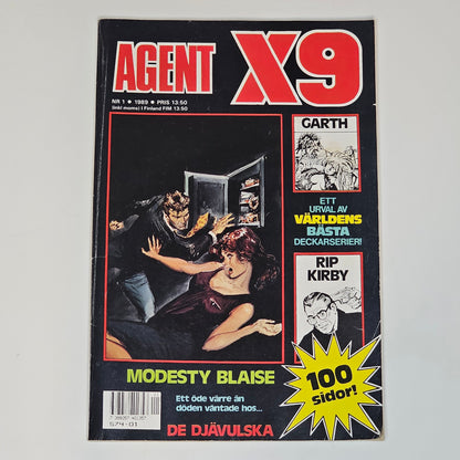 Agent X9 Nr 1 1989 #FN#