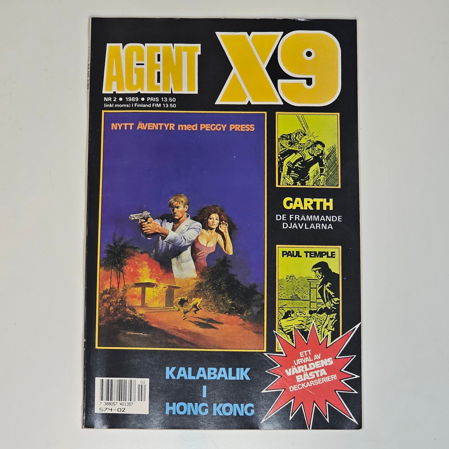 Agent X9 Nr 2 1989 #FN#