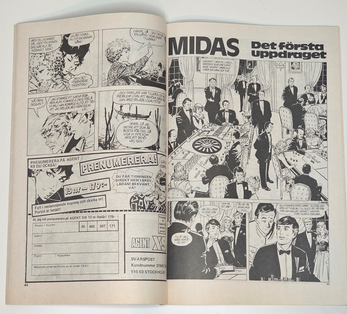 Agent X9 Nr 6 1989 #FN#