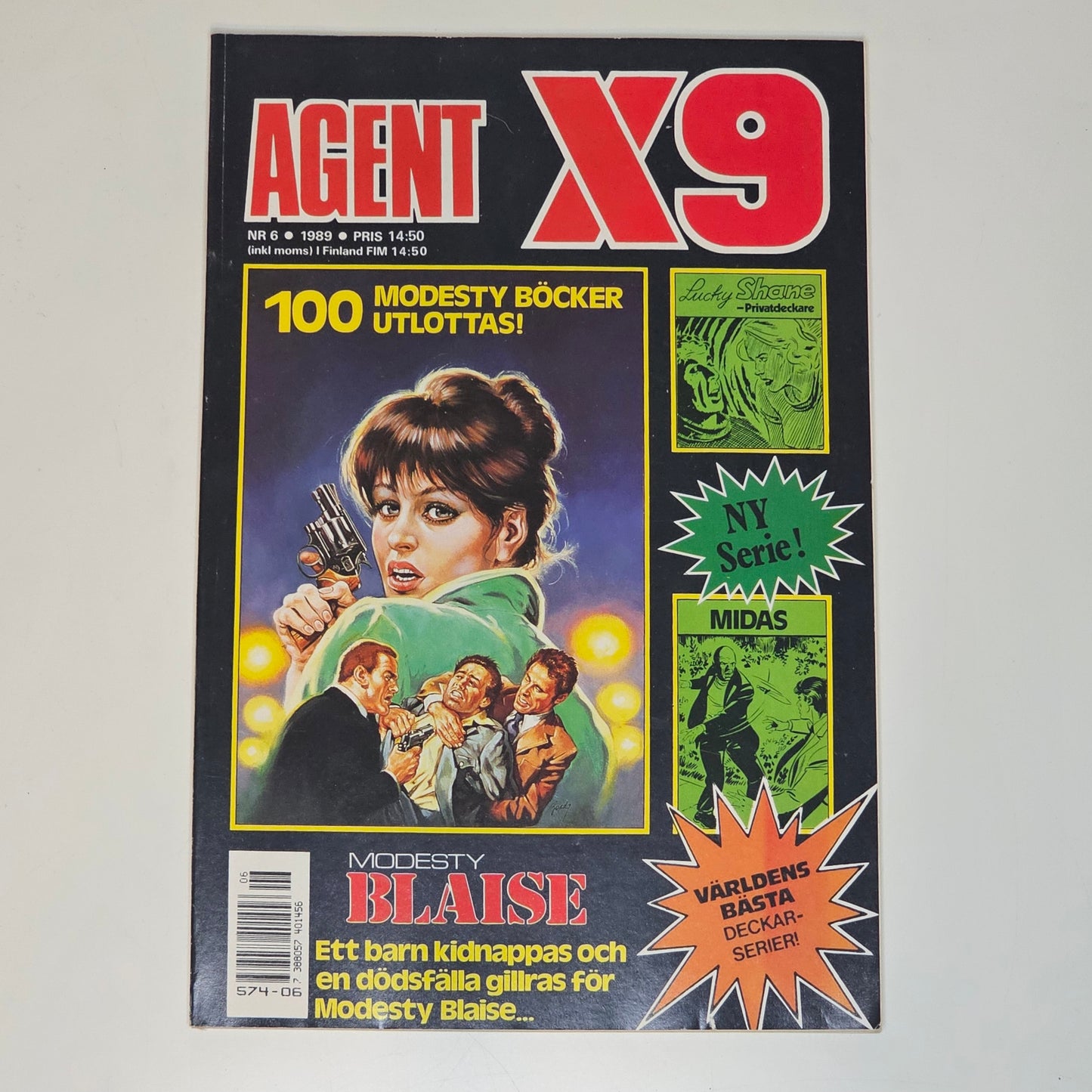 Agent X9 Nr 6 1989 #FN#