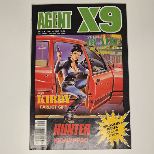 Agent X9 Nr 3 1990 #FN#