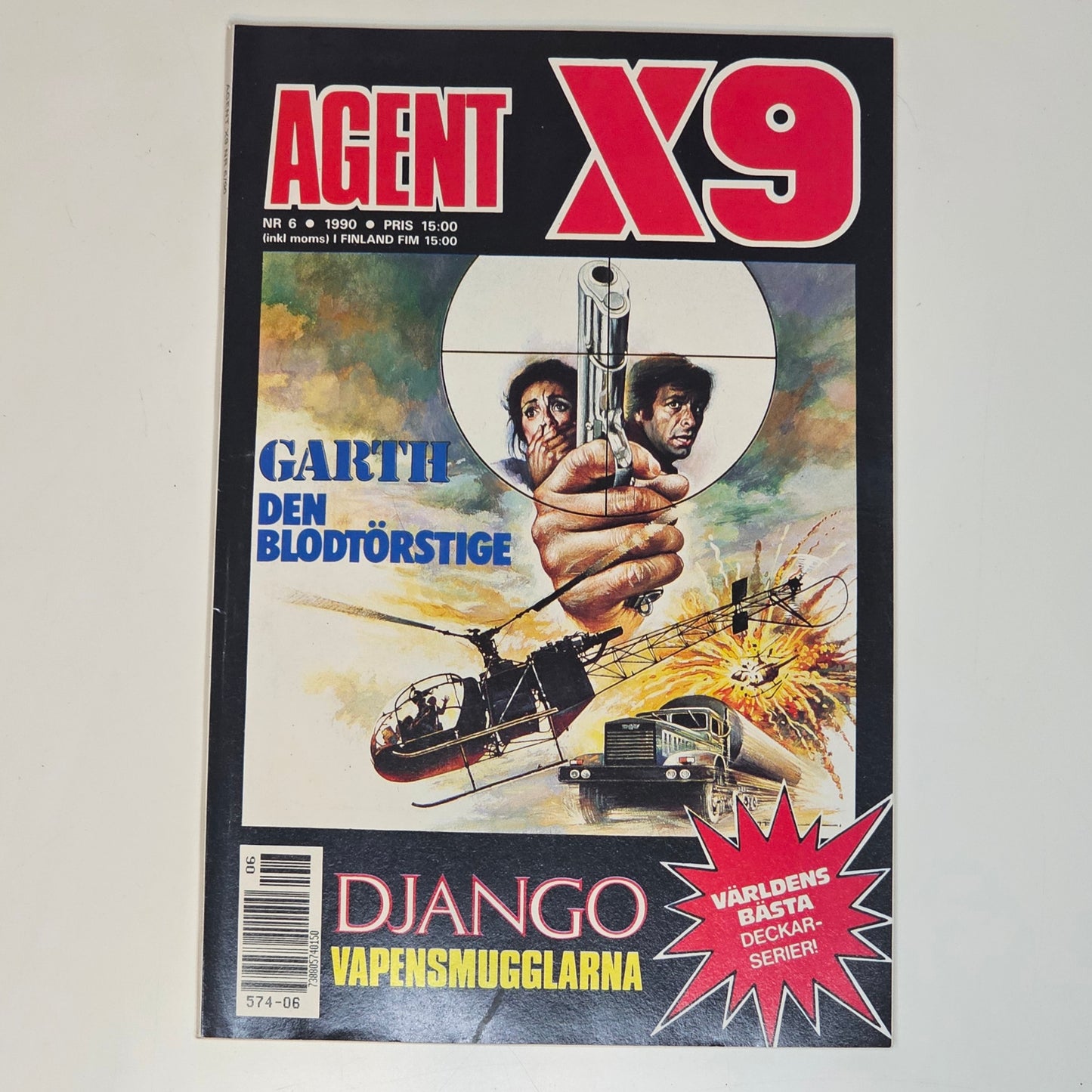 Agent X9 Nr 6 1990 #FN#
