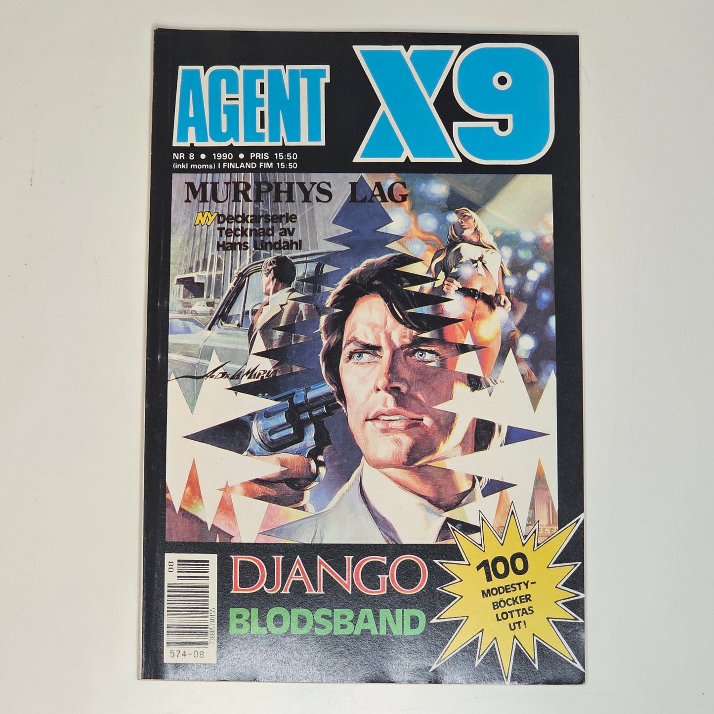 Agent X9 Nr 8 1990 #FN#