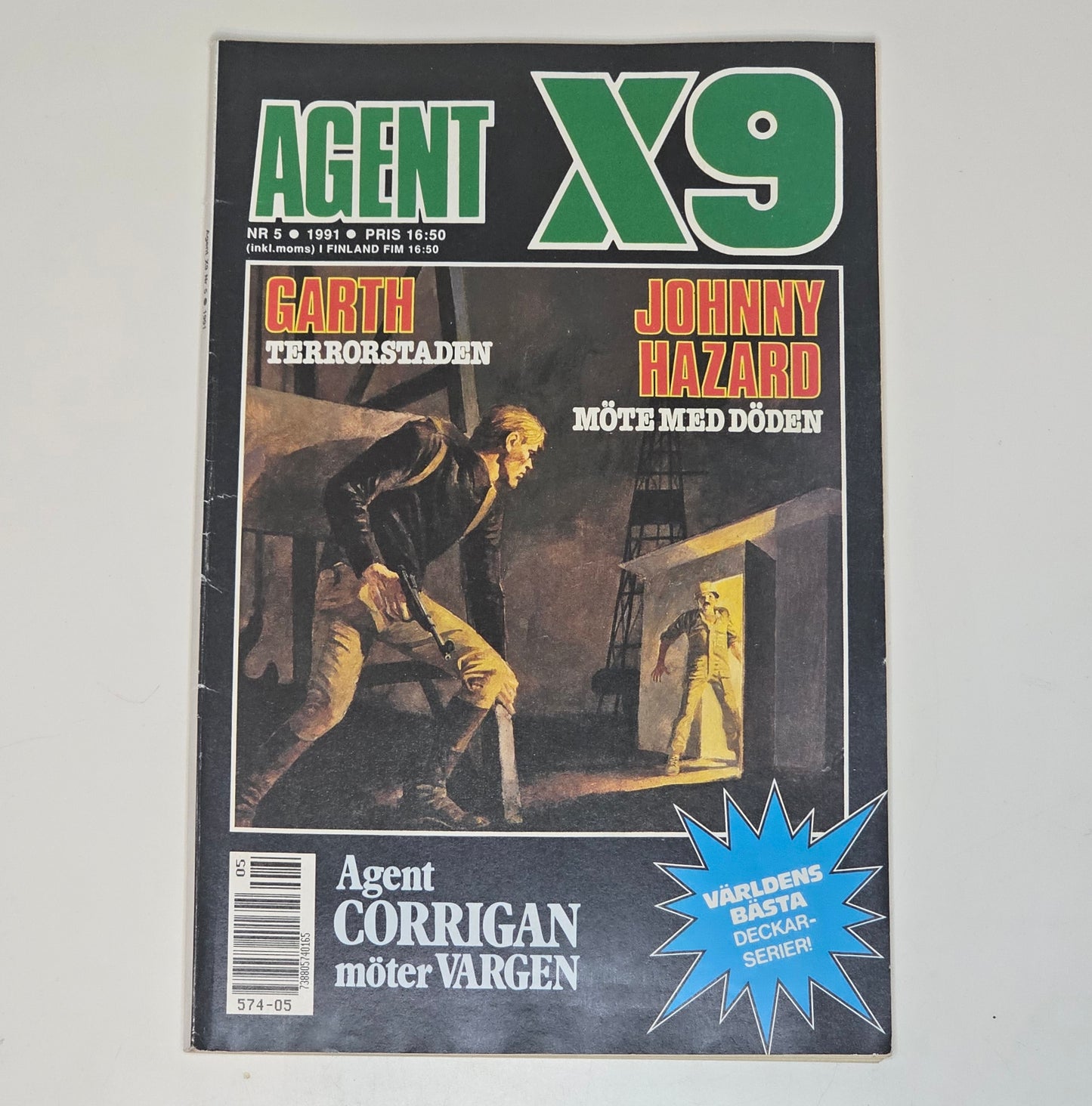 Agent X9 Nr 5 1991 #VG#