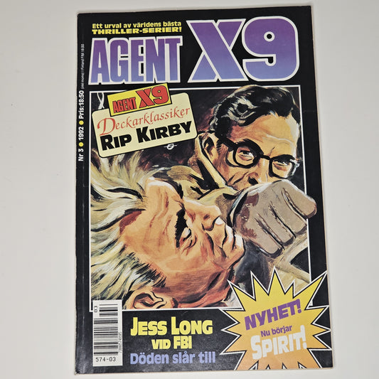 Agent X9 Nr 3 1992 #FN#