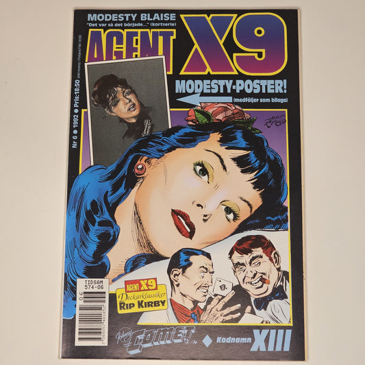 Agent X9 Nr 6 1992 #NM#