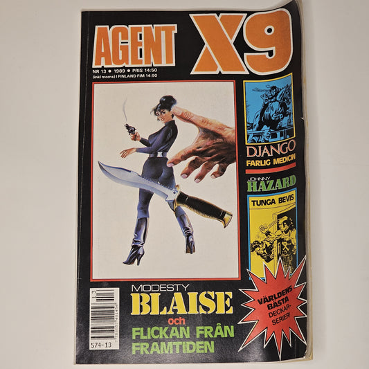 Agent X9 Nr 13 1989 #VG#