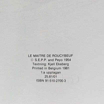 Ett Äventyr Med Johan - Arvsfejden 1981 #VF# **1:a Upplagan**