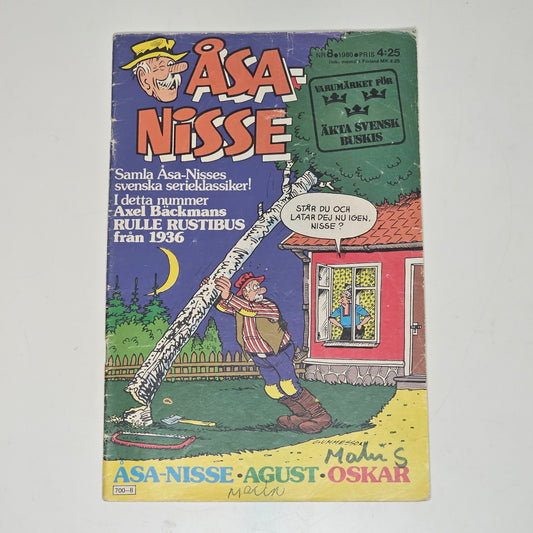 Åsa-Nisse Nr 8 1980 #FR#