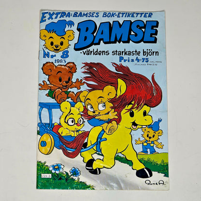 Bamse Nr 8 1983 #GD#