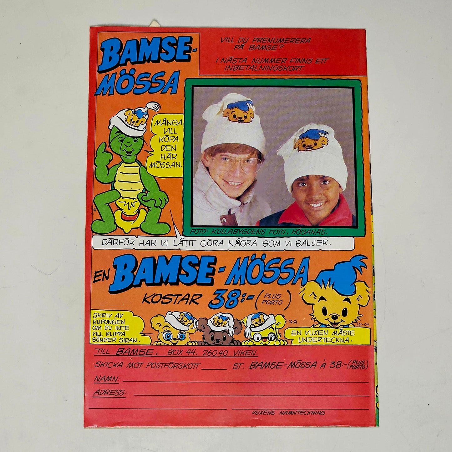 Bamse Nr 10 1984 #FN#