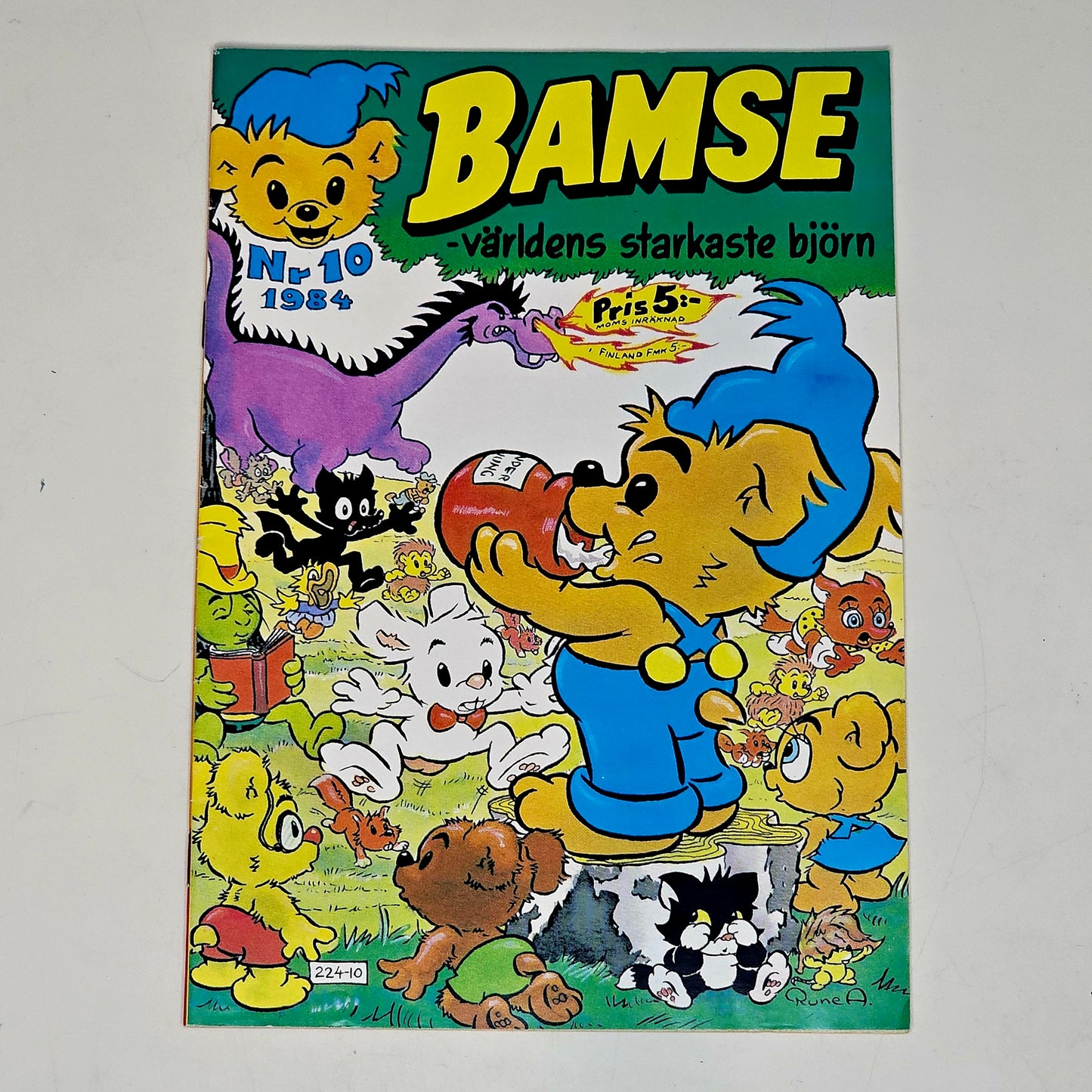 Bamse Nr 10 1984 #FN#