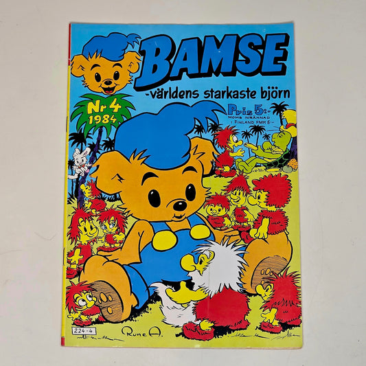 Bamse Nr 4 1984 #FN#