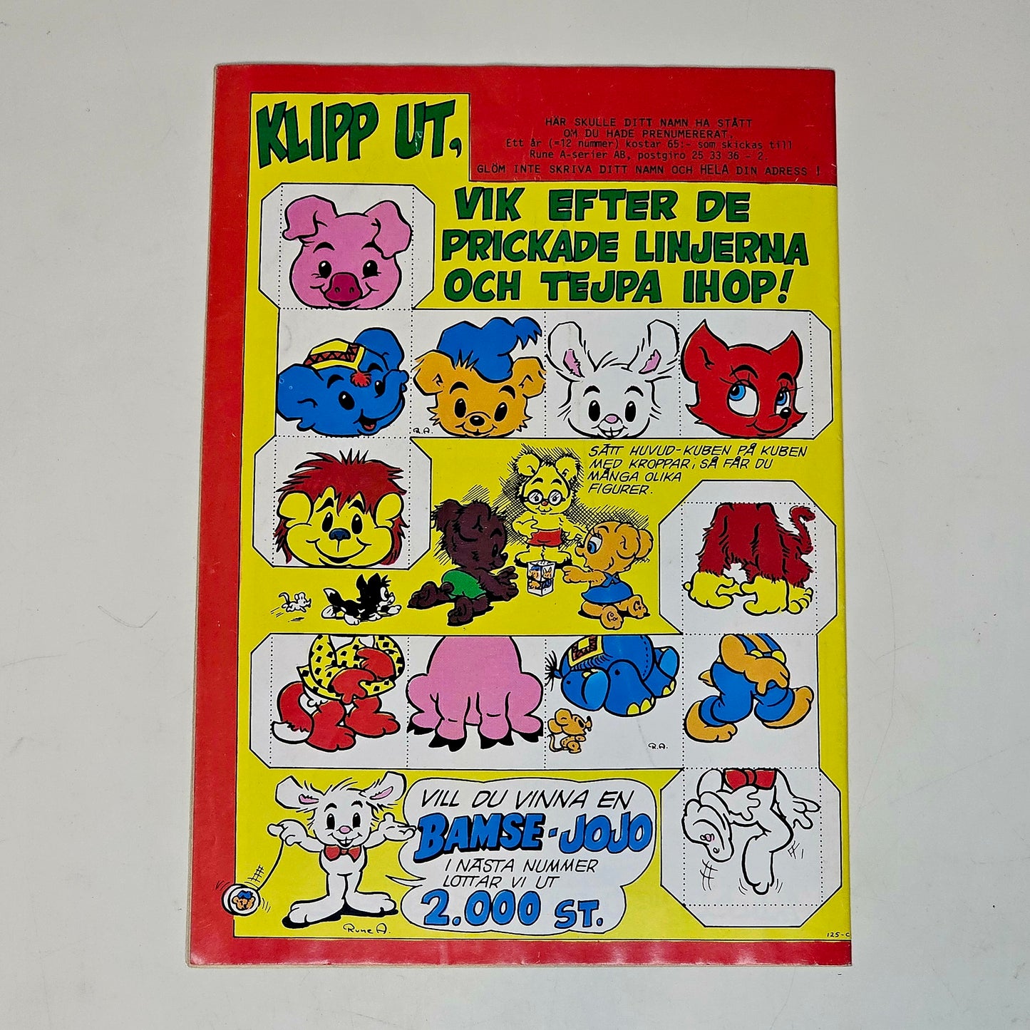 Bamse Nr 4 1984 #FN#