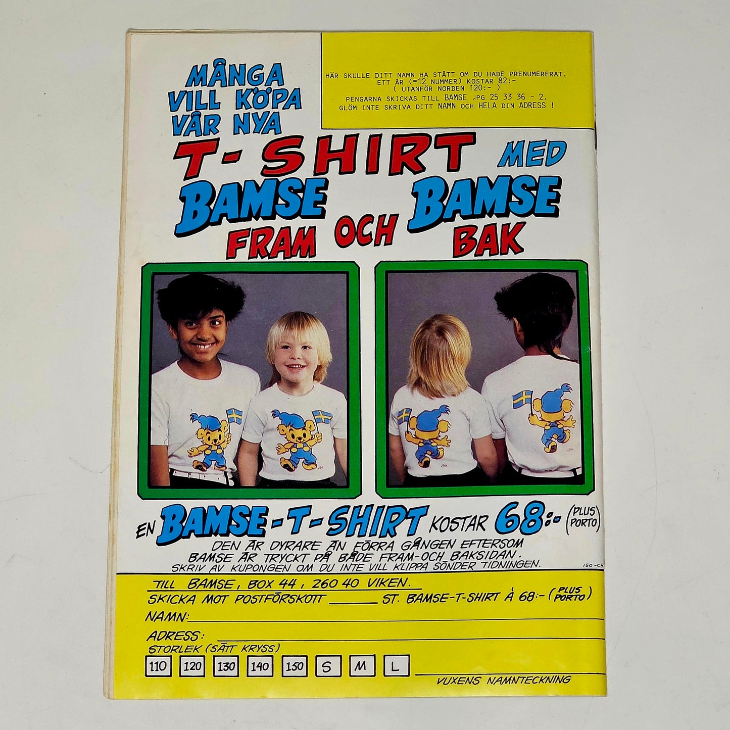 Bamse Nr 5 1986 #FN#