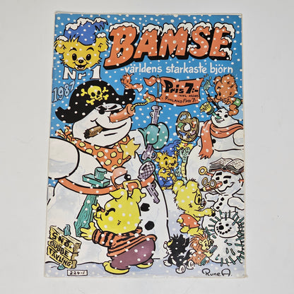 Bamse Nr 1 1987 #FR#