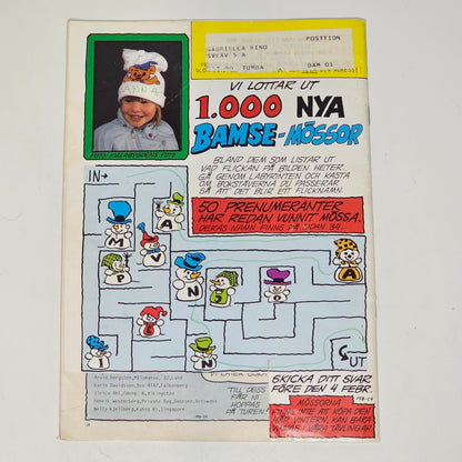 Bamse Nr 1 1987 #FR#