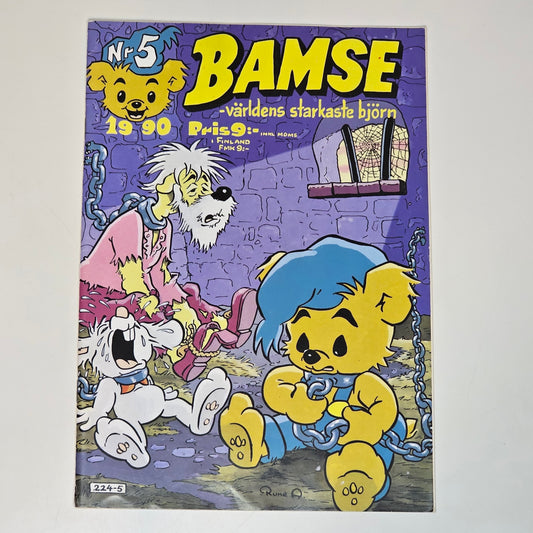 Bamse Nr 5 1990 #FN#