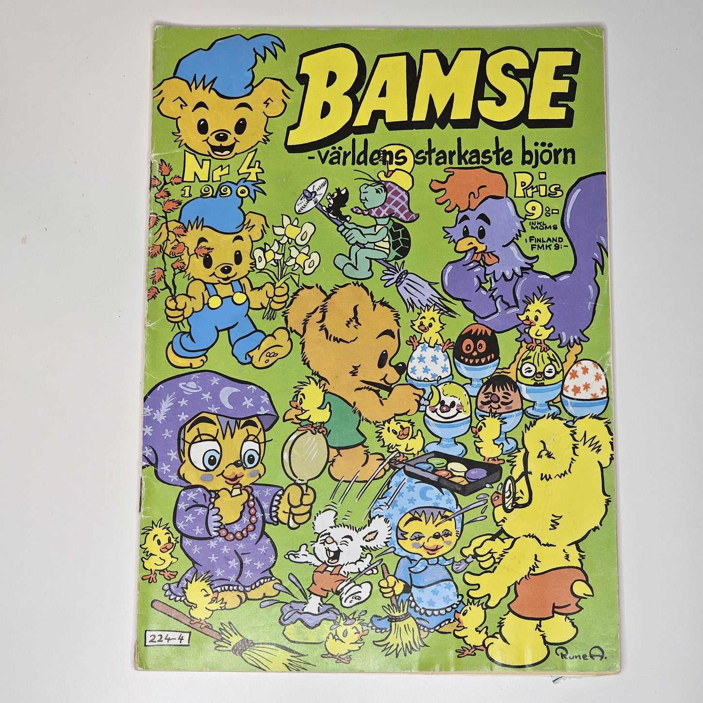 Bamse Nr 4 1990 #VG#