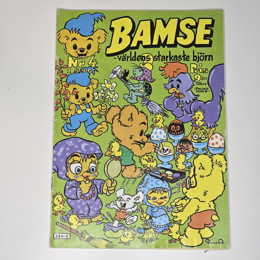 Bamse Nr 4 1990 #VG#