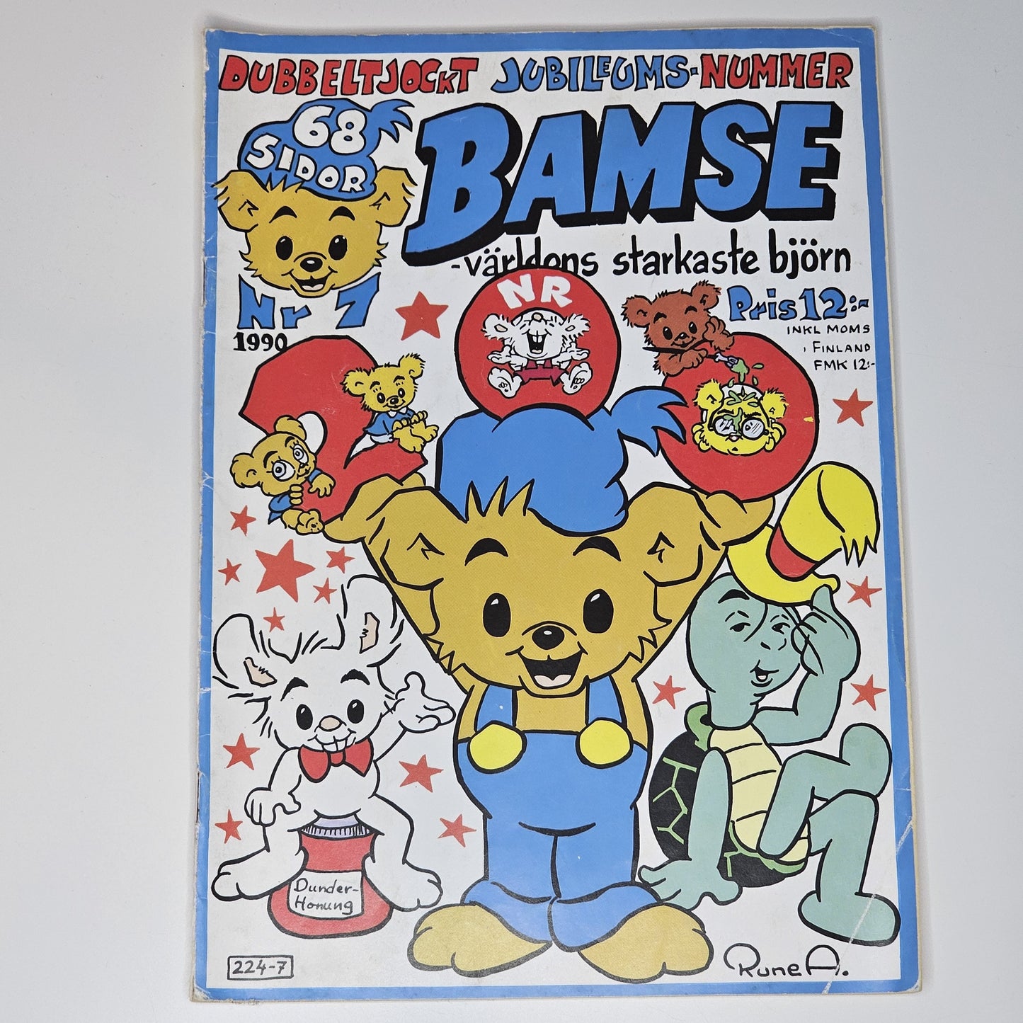 Bamse Nr 7 1990 #VG#