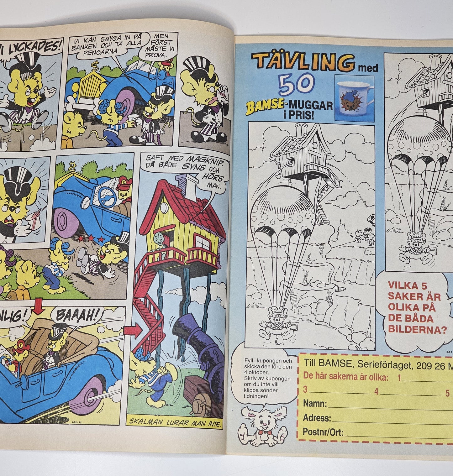 Bamse Nr 9 1990 #FN#