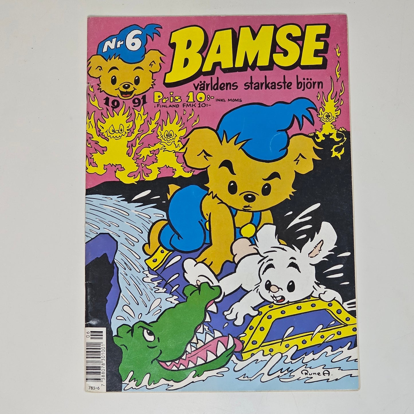 Bamse Nr 6 1991 #FN#