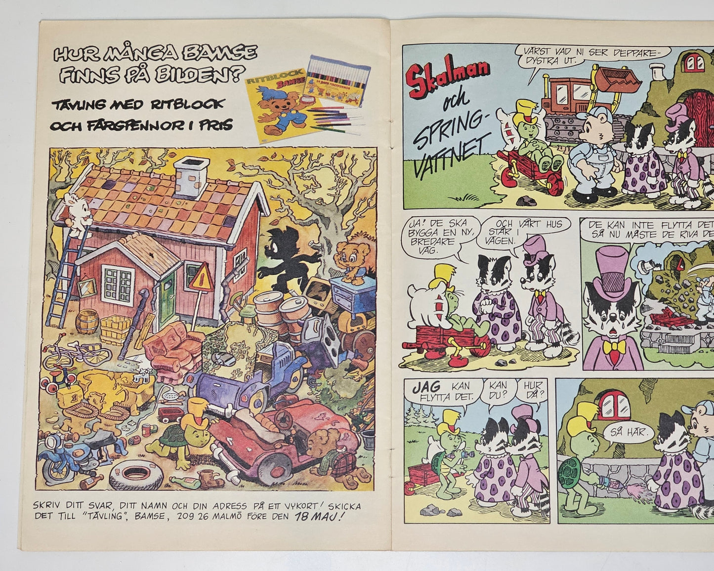 Bamse Nr 5 1995 #VG#