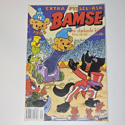 Bamse Nr 4 1995 #VG#