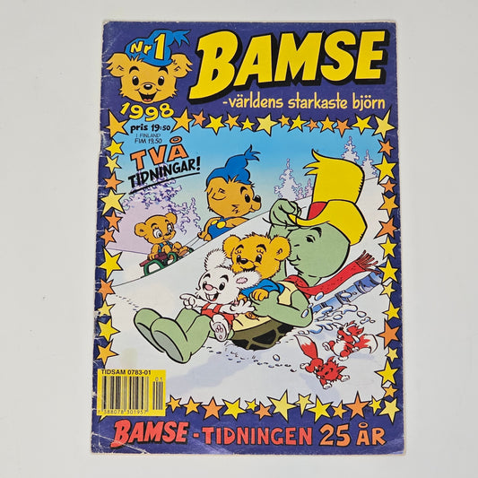 Bamse Nr 1 1998 #VG#