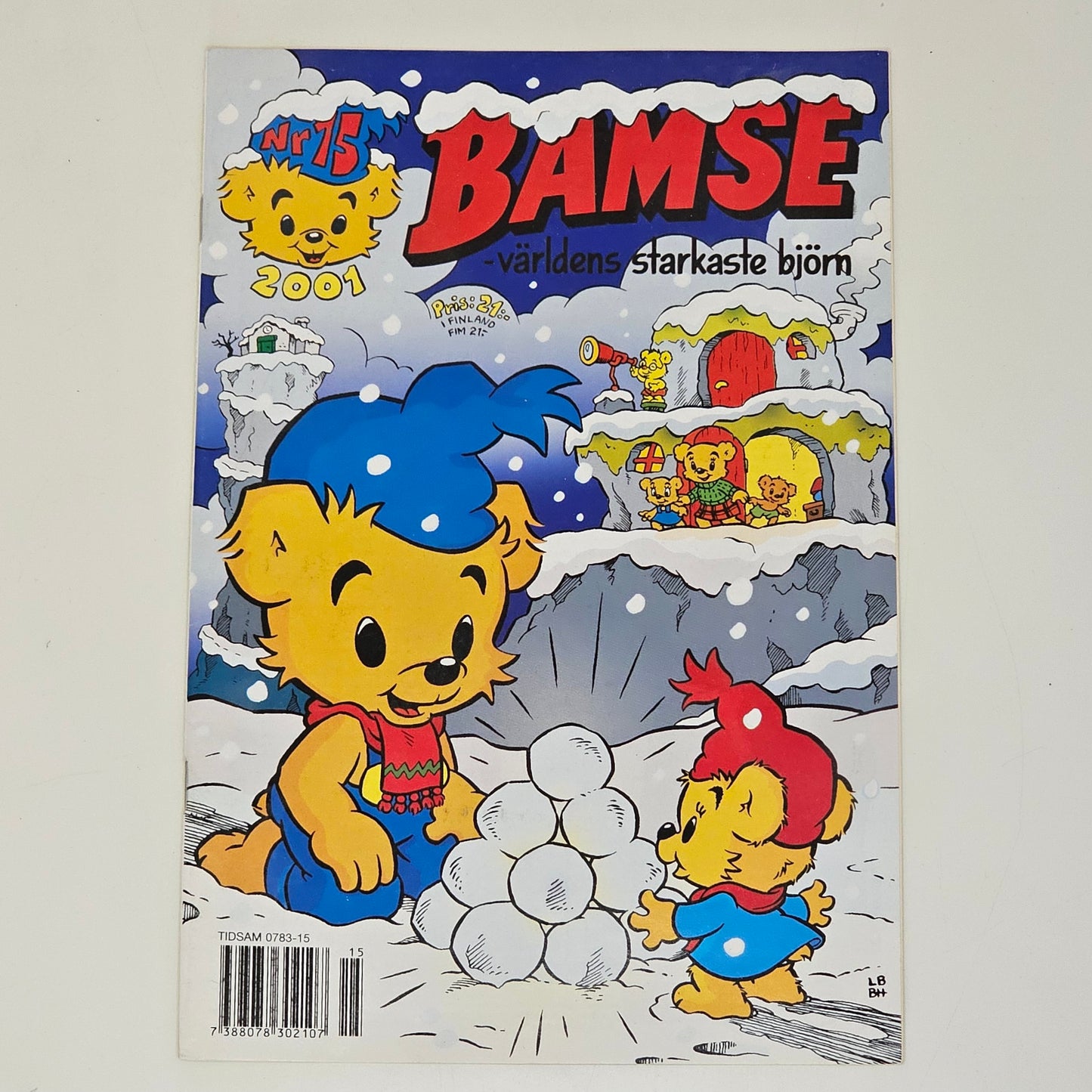 Bamse Nr 15 2001 #FN#