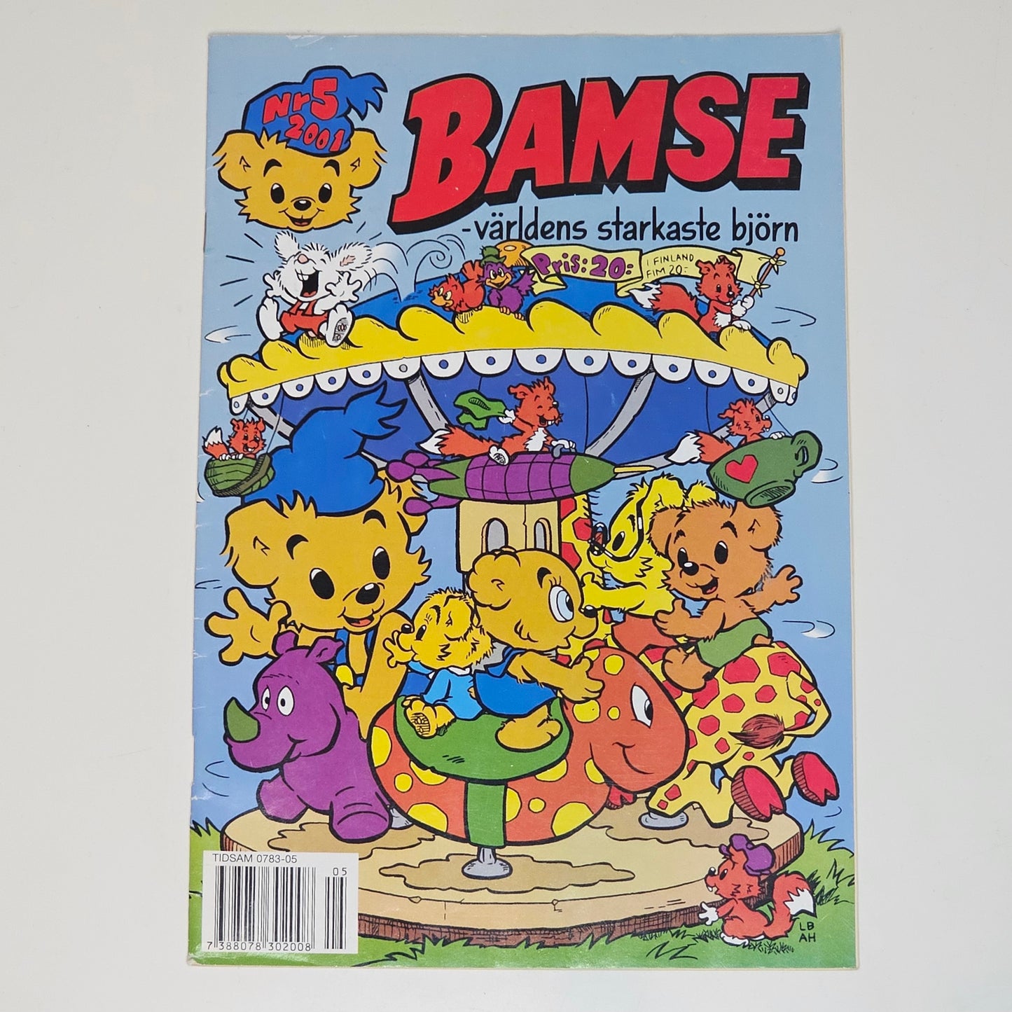 Bamse Nr 5 2001 #FN# + Prenumerationsbilaga