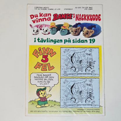 Bamse Nr 5 2001 #FN# + Prenumerationsbilaga