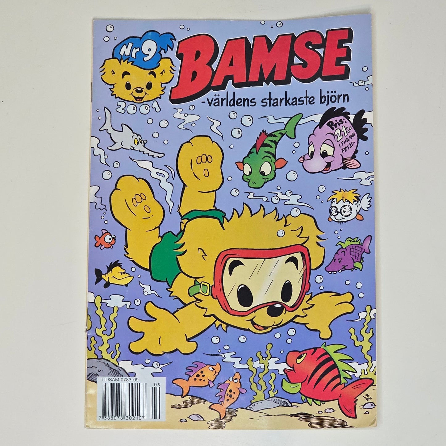 Bamse Nr 9 2001 #VG#