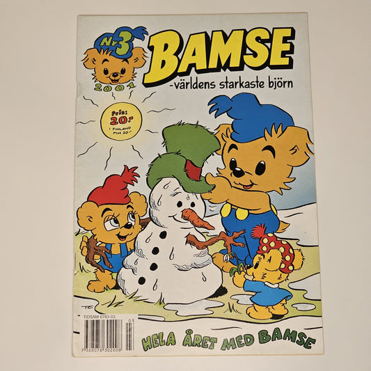 Bamse Nr 3 2001 #FN#