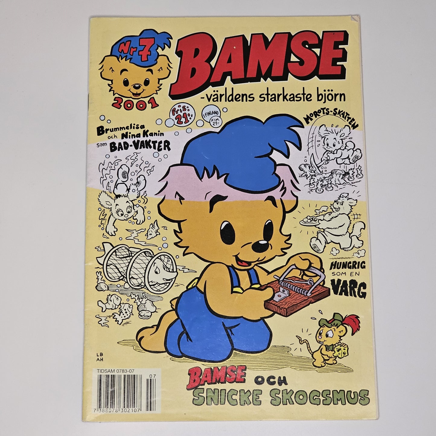 Bamse Nr 7 2001 #FN#